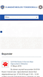 Mobile Screenshot of emyo.ankara.edu.tr