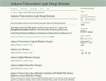 Tablet Screenshot of editor.ankara.edu.tr