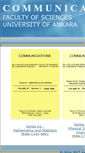 Mobile Screenshot of communications.science.ankara.edu.tr