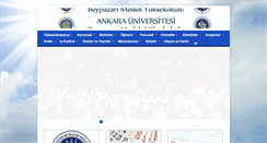 Desktop Screenshot of bemyo.ankara.edu.tr