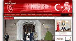 Desktop Screenshot of ankara.gov.tr