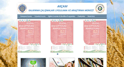 Desktop Screenshot of akcam.ankara.edu.tr