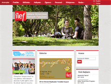 Tablet Screenshot of ilef.ankara.edu.tr