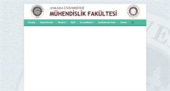 Desktop Screenshot of eng.ankara.edu.tr