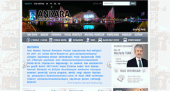 Desktop Screenshot of ankara.bel.tr