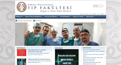 Desktop Screenshot of organnakli.medicine.ankara.edu.tr
