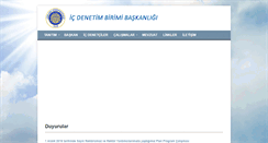 Desktop Screenshot of icdenetim.ankara.edu.tr