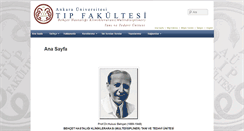 Desktop Screenshot of behcet.medicine.ankara.edu.tr