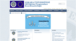Desktop Screenshot of erasmus.ankara.edu.tr