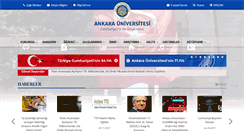 Desktop Screenshot of ankara.edu.tr