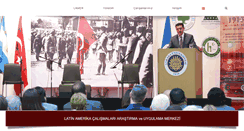 Desktop Screenshot of latinamerika.ankara.edu.tr