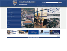 Tablet Screenshot of maliye.politics.ankara.edu.tr