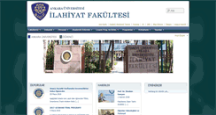 Desktop Screenshot of divinity.ankara.edu.tr