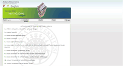 Desktop Screenshot of dergiler.ankara.edu.tr
