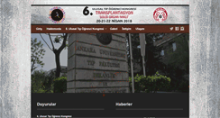 Desktop Screenshot of antbat.medicine.ankara.edu.tr