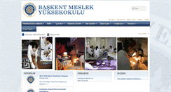 Desktop Screenshot of baskent.ankara.edu.tr