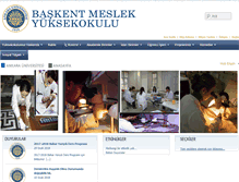 Tablet Screenshot of baskent.ankara.edu.tr