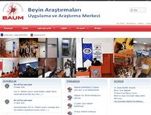 Tablet Screenshot of beyin.ankara.edu.tr